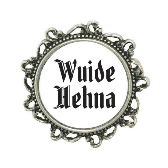 Trachten-Anstecker 20mm verziert