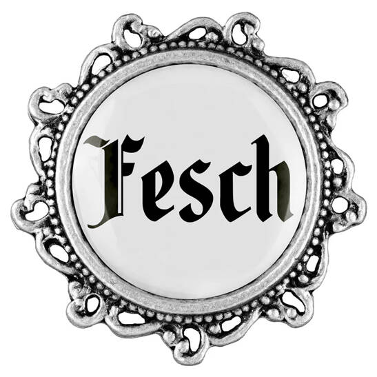 Trachten-Anstecker 20mm verziert