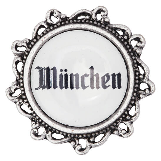 Trachten-Anstecker 20mm verziert